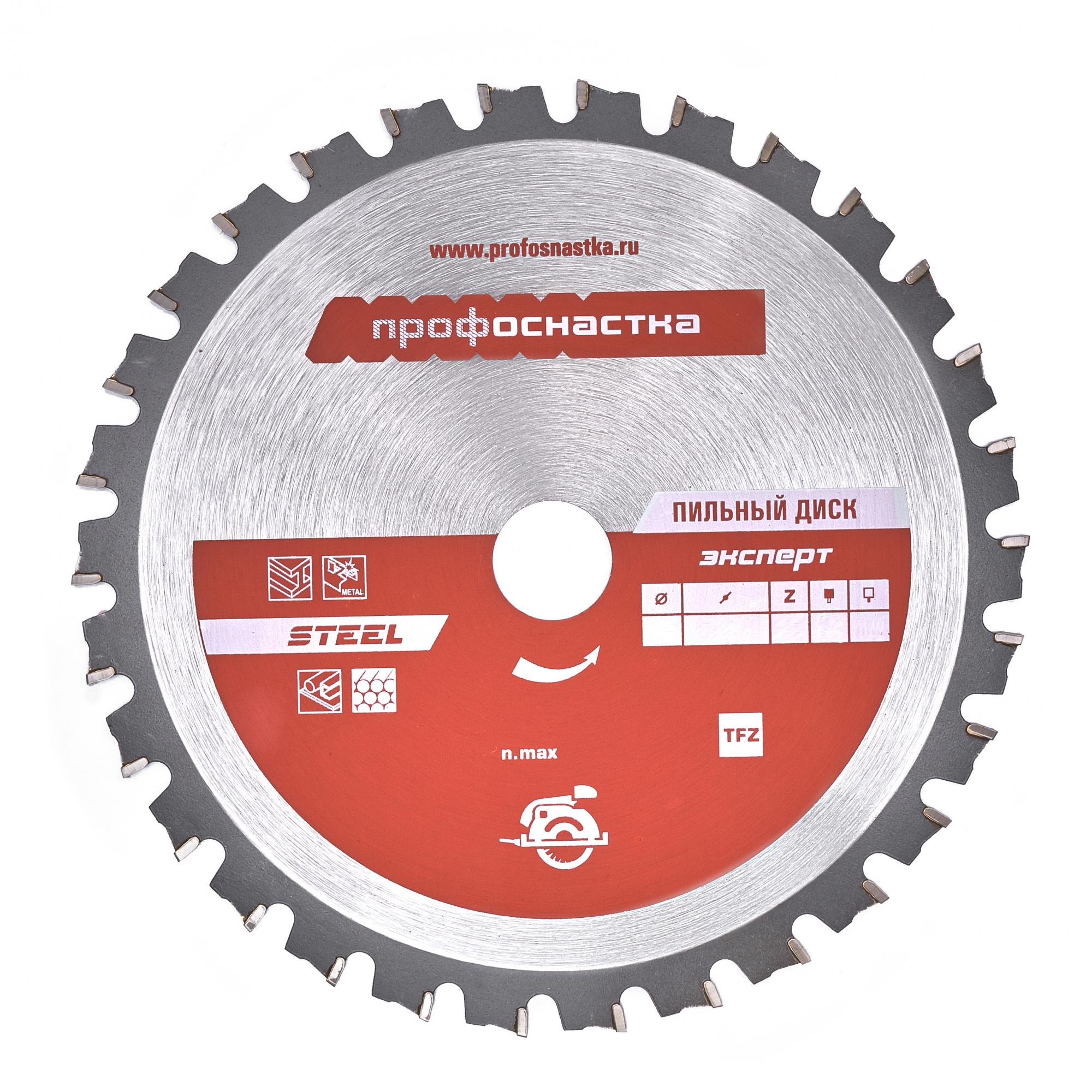 Пильный диск № 481 Сталь (140х20/16 мм; Z30; TFZ 0), ТМ ПрофОснастка
