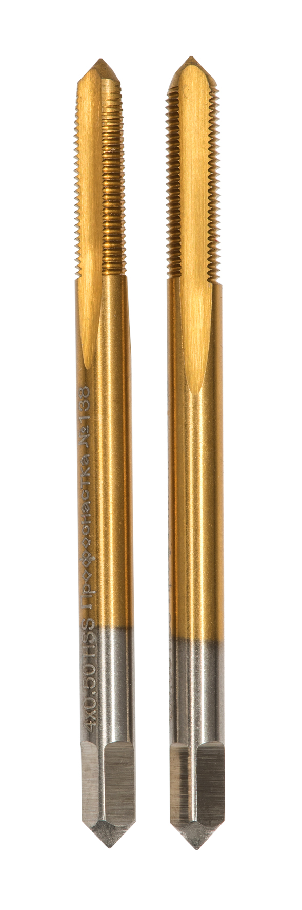 Метчик комплектный, маш.-ручн. (I/III) М5,5*0,5 № 144 P6M5 HSS M2TIN Эксперт ТМ ПрофОснастка, пласт. бокс