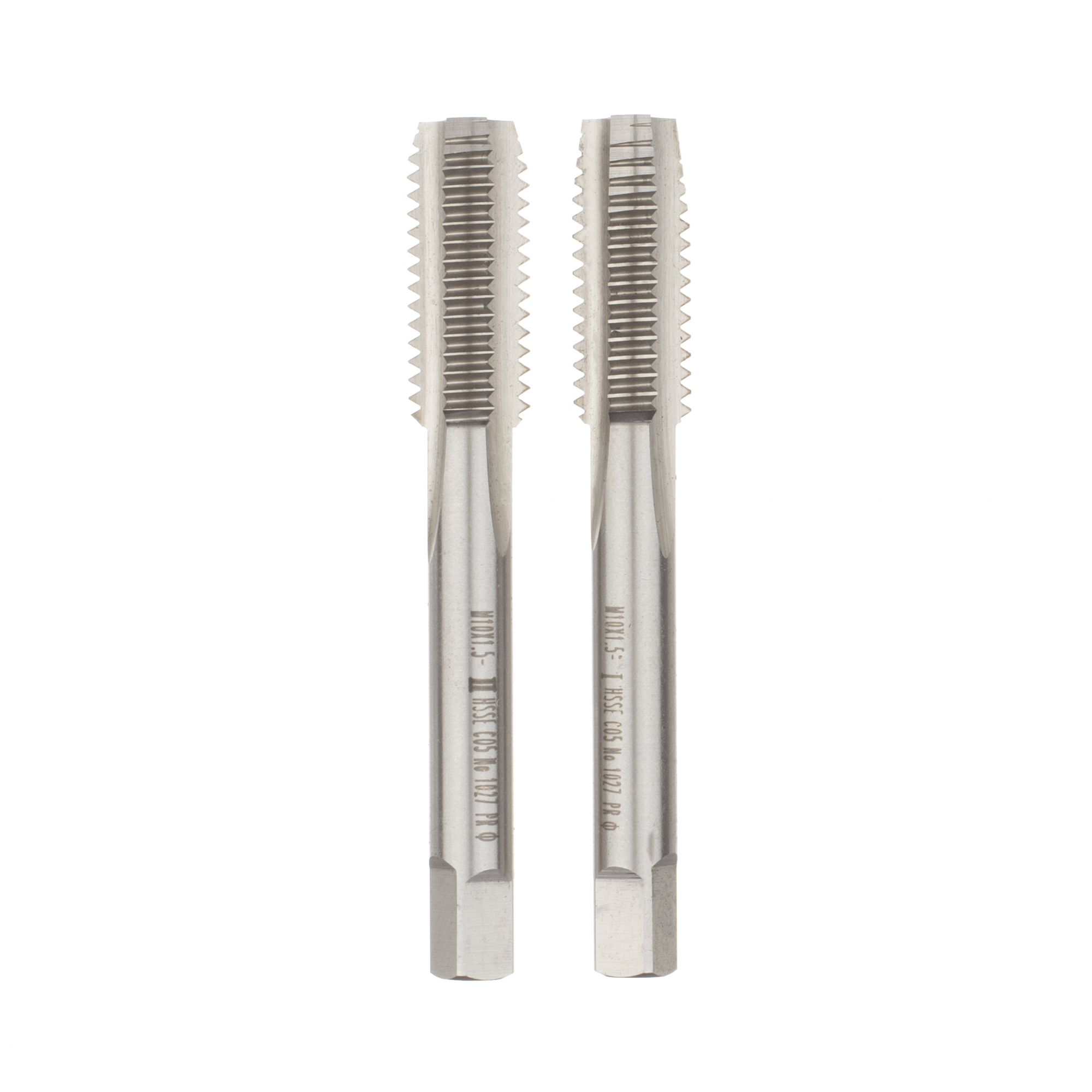  Комплект из метчиков двухпроходных маш.-ручн. № 1120 ПрофОснастка Эксперт М8*1,25 HSSE M35 Co5% DIN 352, 2шт.- (упак. в пласт. боксе по 2 шт.)