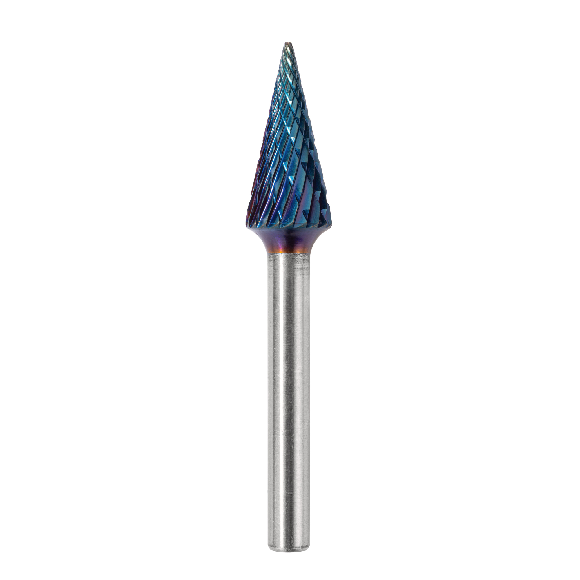 Борфреза тв. сплав № 784, форма M, 12*25*70/хв.6 мм, UC NANO BLUE, ТМ ПрофОснастка