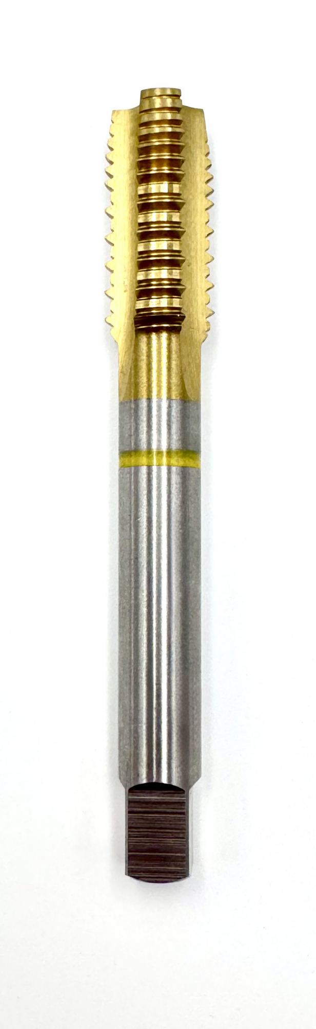 Метчик М10*1,5 шахматный HSSE (Р6М5К5) TIN DIN 376 маш прямой глух/скв отв (кв a=5,5 мм) № 835 ТМ ПрофОснастка