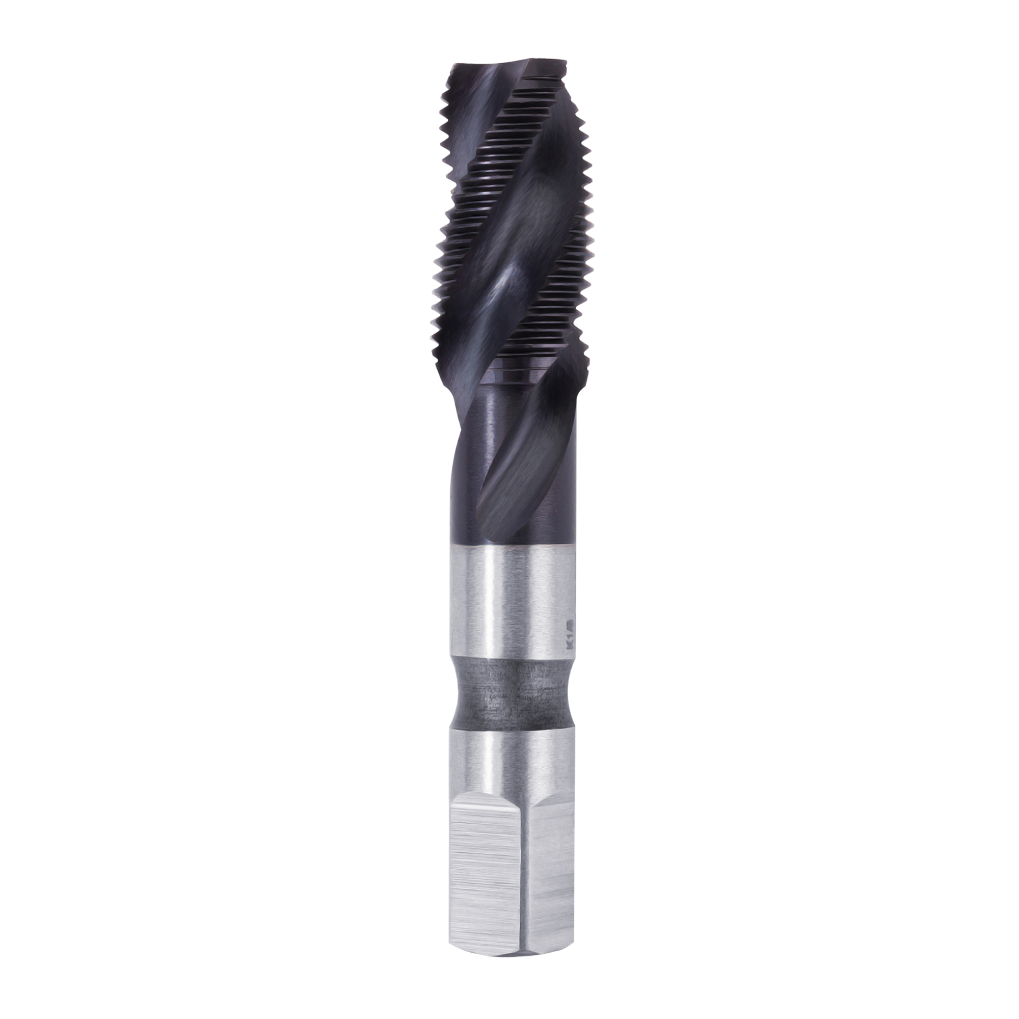 Метчик № 1829 конич. (K 1/4"; 18 TPI), NPT 60°, спир. канав., HSSE TiAIN, ГОСТ 6227-80, ТМ ПрофОснастка