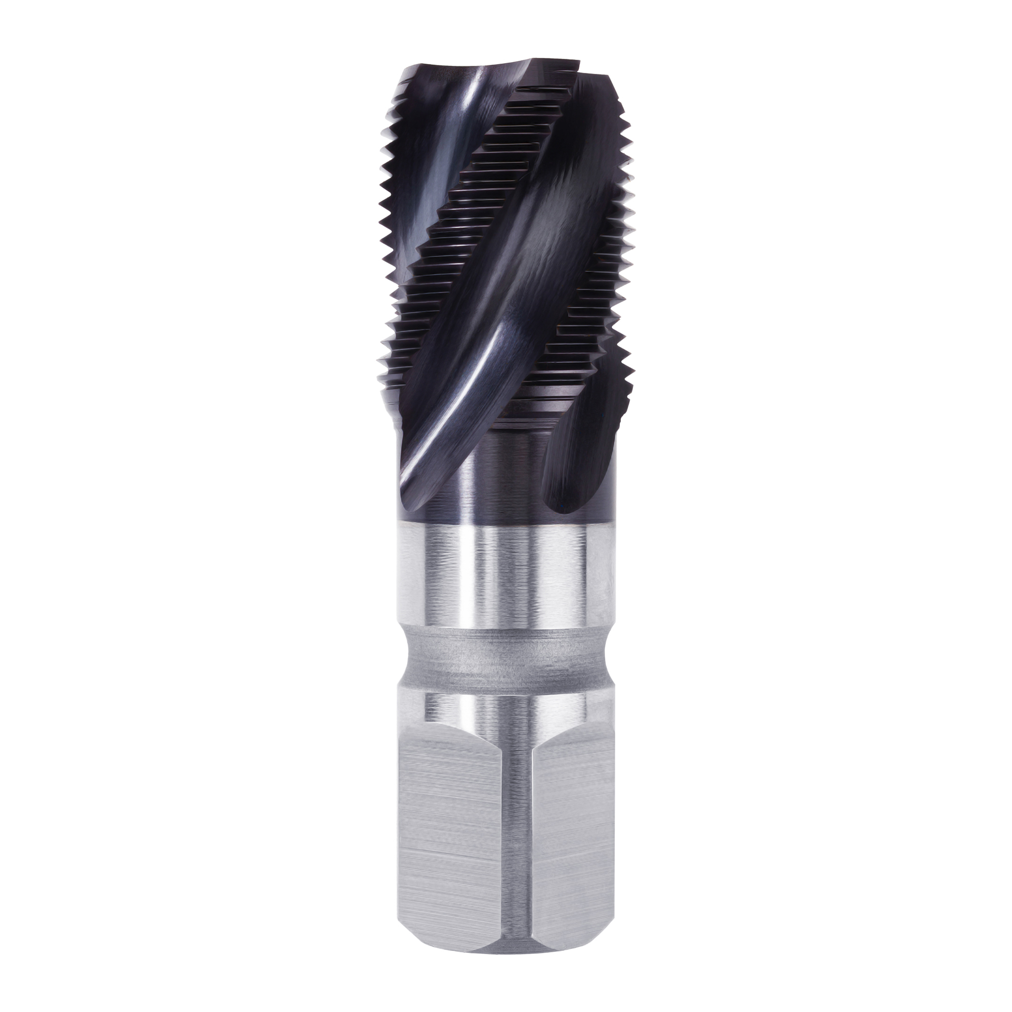 Метчик № 1835 конич. (K 3/4"; 14 TPI), NPT 60°, спир. канав., HSSE TiAIN, ГОСТ 6227-80, ТМ ПрофОснастка