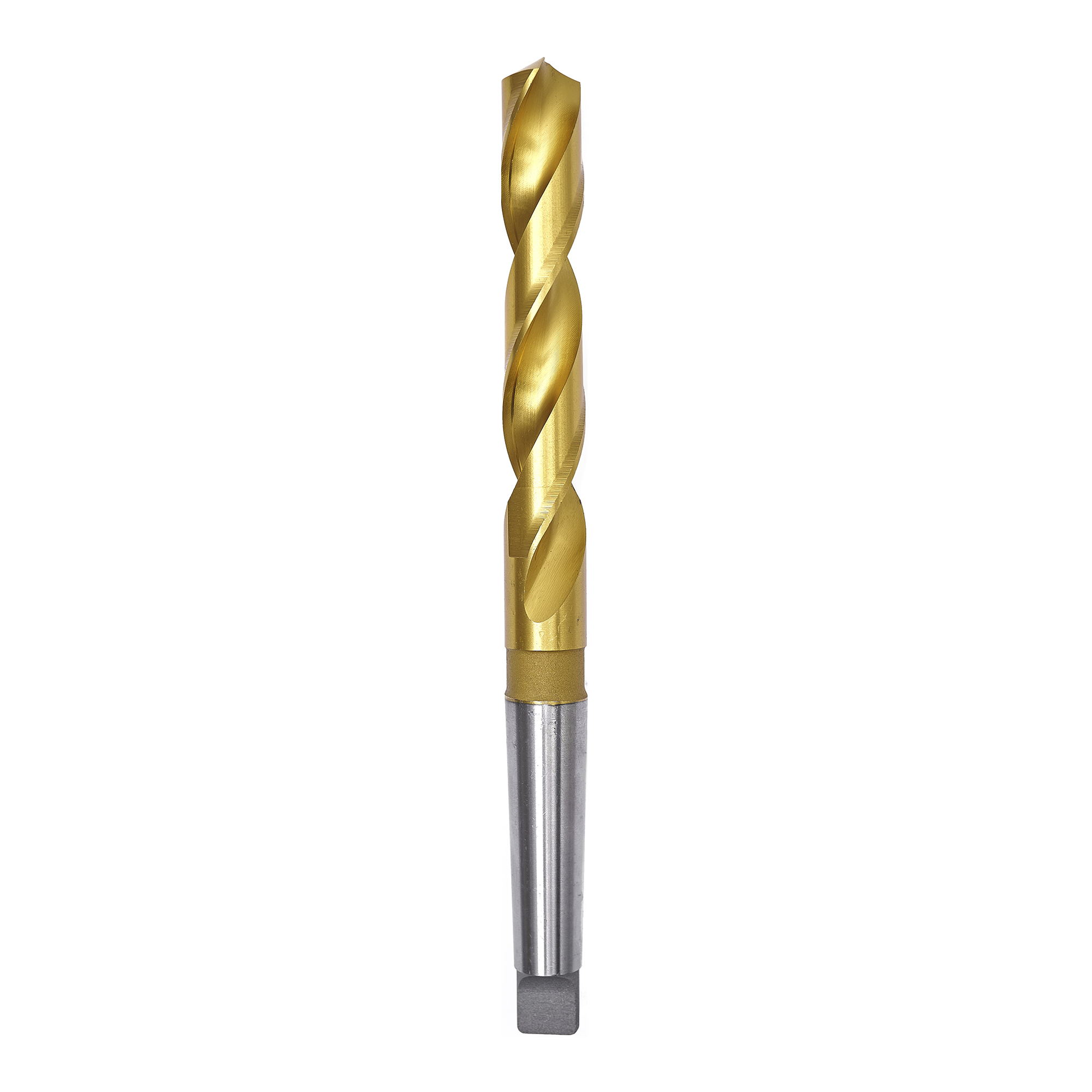 Сверло по металлу № 2177 ПрофОснастка Эксперт Ø 37,5 мм Конус Морзе 4 HSS-G M2 TiN (6542)/118° DIN 345